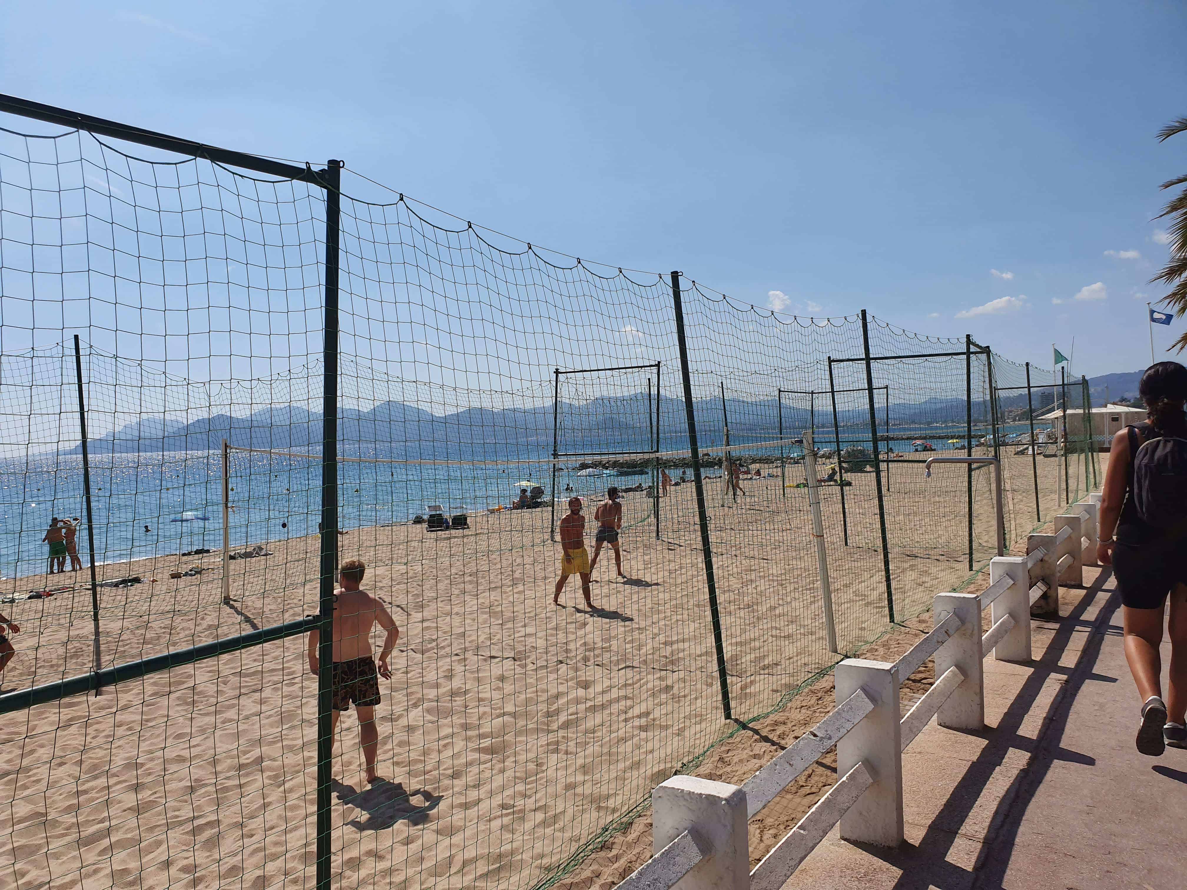 Cannes beach