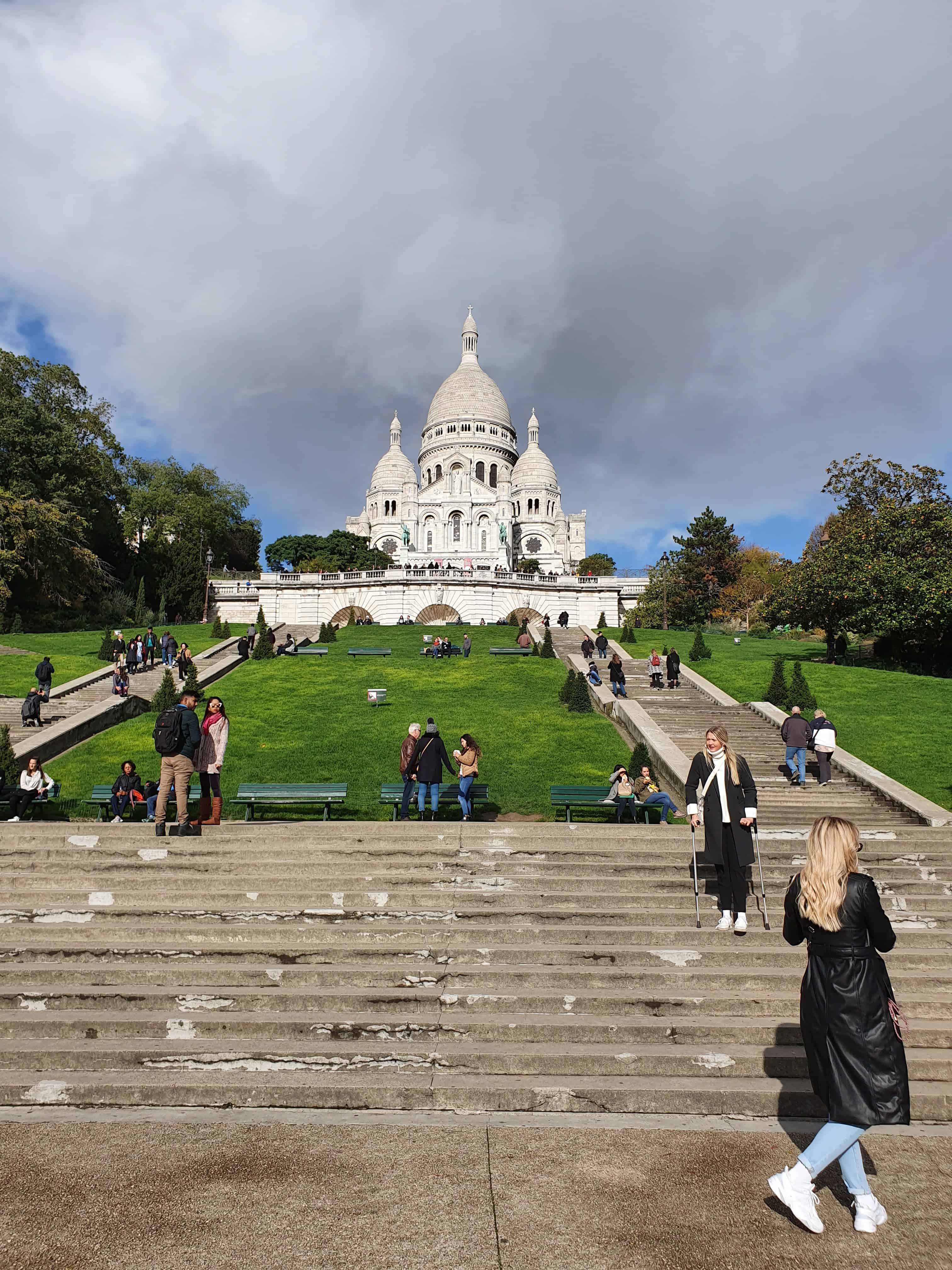 Sacre Coeur from below